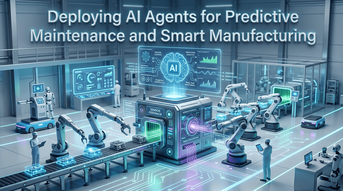 Deploying AI Agents for Predictive Maintenance and Smart Manufacturing