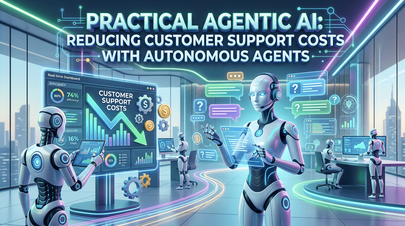 Practical Agentic AI: Reducing Customer Support Costs with Autonomous Agents